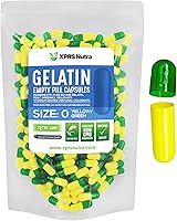 Vista 56 de XPRS Nutra Cápsulas vacías de tamaño 0 – 1000 cápsulas vacías de gelatina – Pastillas de relleno de cápsulas de bricolaje – Cápsulas de gel