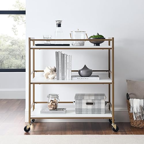 Miniatura 10 de Delta Children Cambiador de jadecarrito, melamina blancabronce