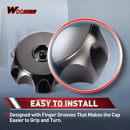 Miniatura 5 de WOOSTAR Tapa de depósito de combustible CNC de repuesto para Taotao Roketa Apollo SSR 50cc 70cc 110cc 125cc 150cc ATV Dirt Bike Pit Bike Verde