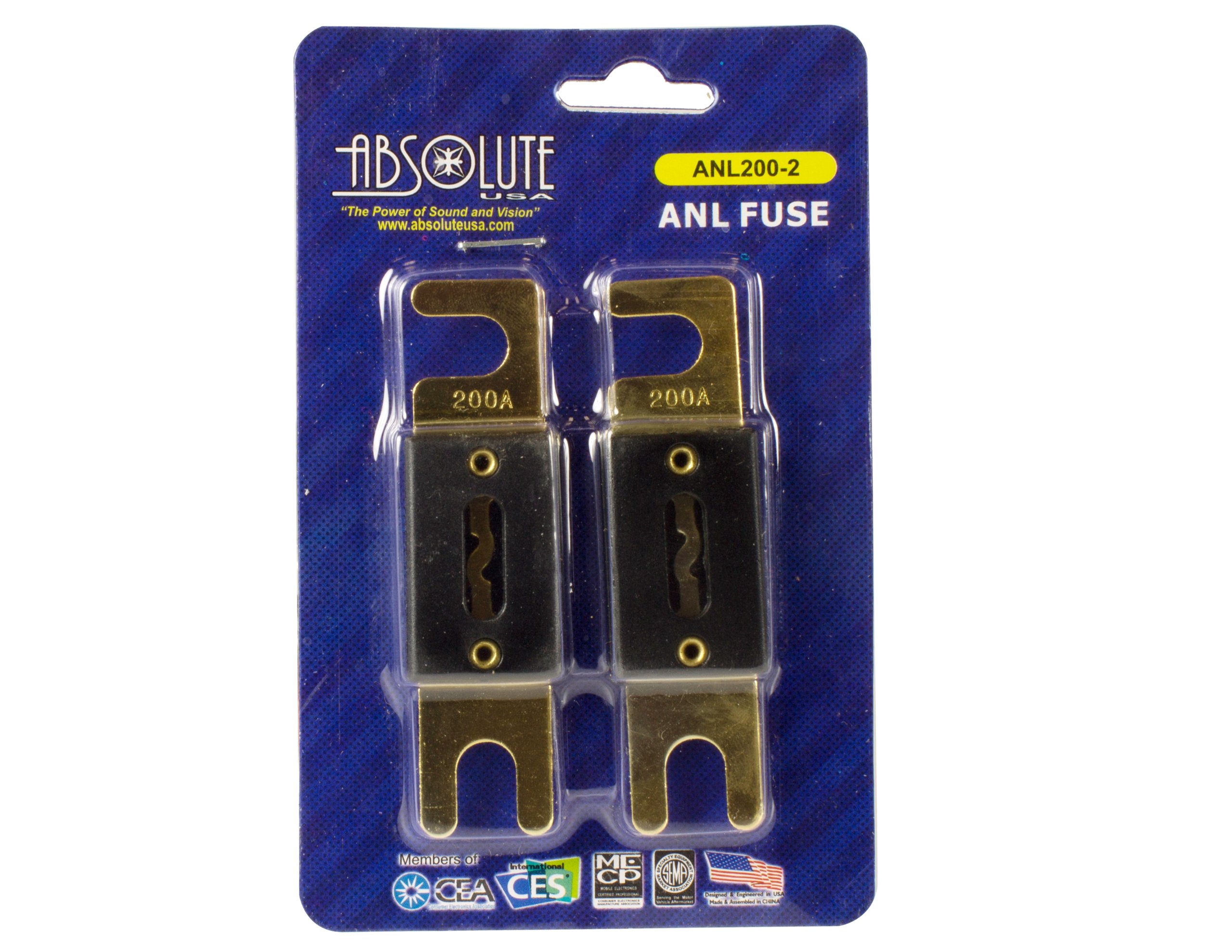 Fusibile ANL 200A Per Impianto Audio Auto - 2 Pezzi, Colore Oro E Nero - Foto 14