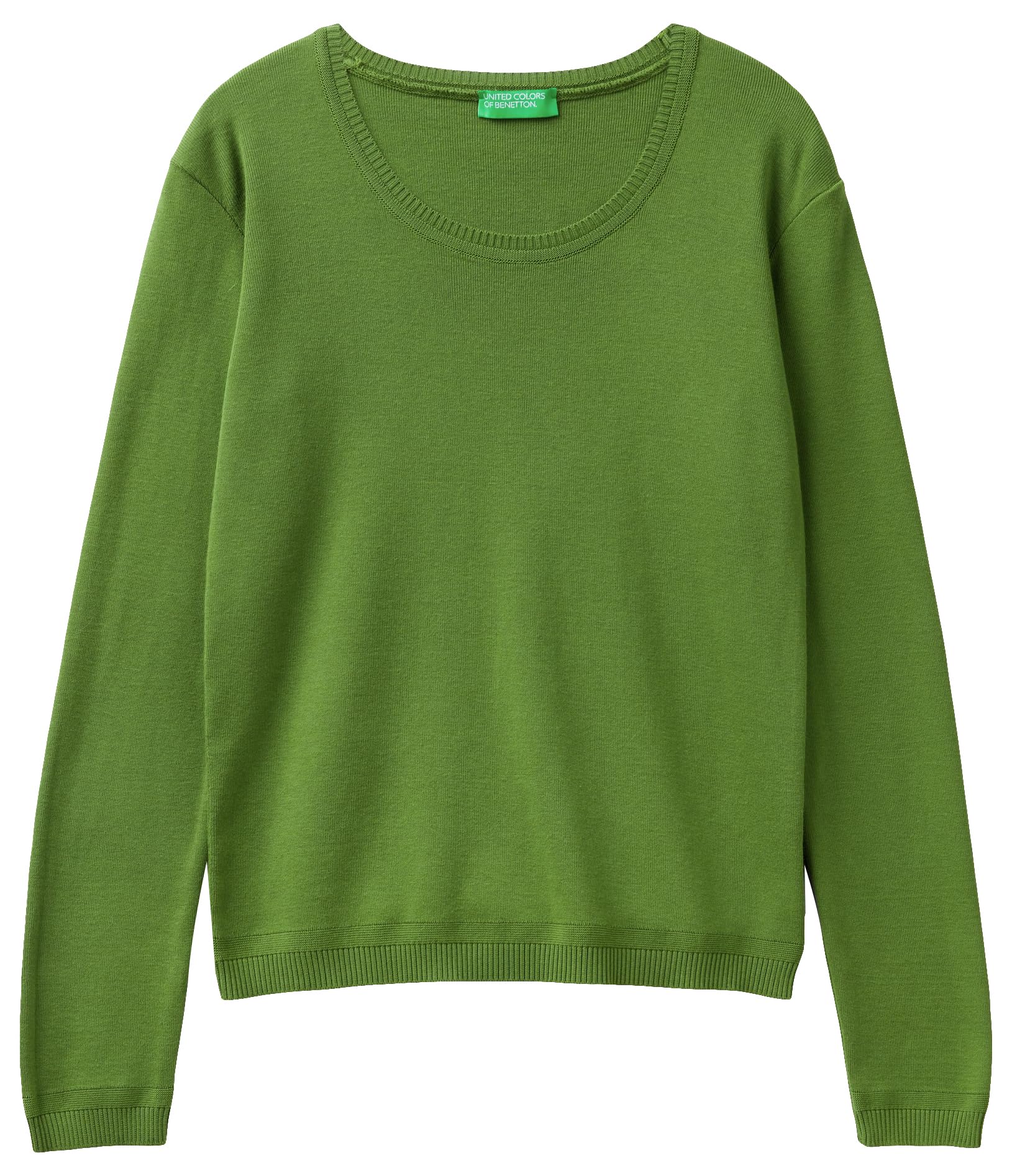 United Colors of Benetton Women's Sweater, Forest Green 2g3, M