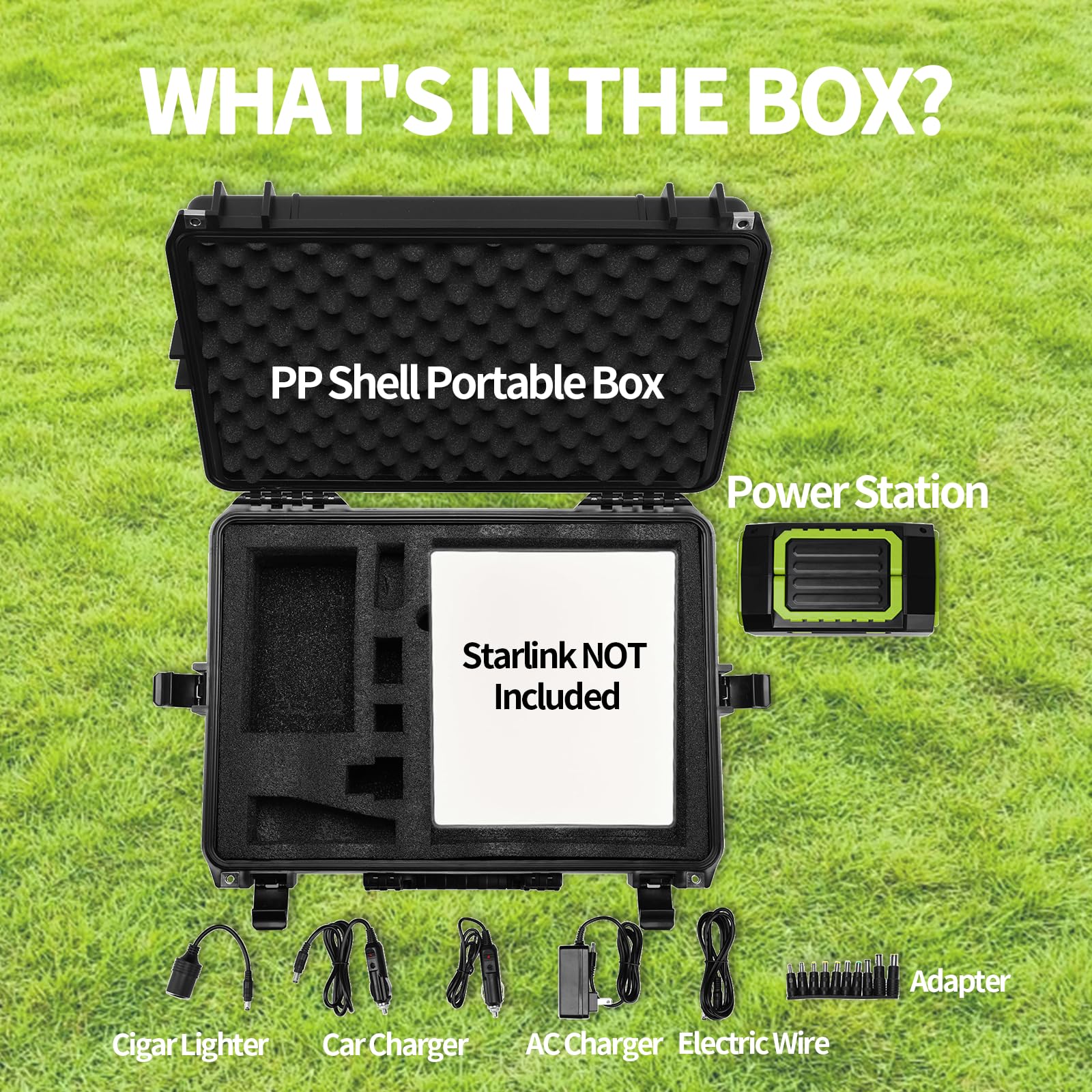 TXL Kit batteria portatile da 145 Wh per Starlink Mini, uscita CA a onda sinusoidale pura da 200 W, porte USB/DC, alimentatore di emergenza all'aperto per pesca, viaggi in camper (dispositivo Starlink