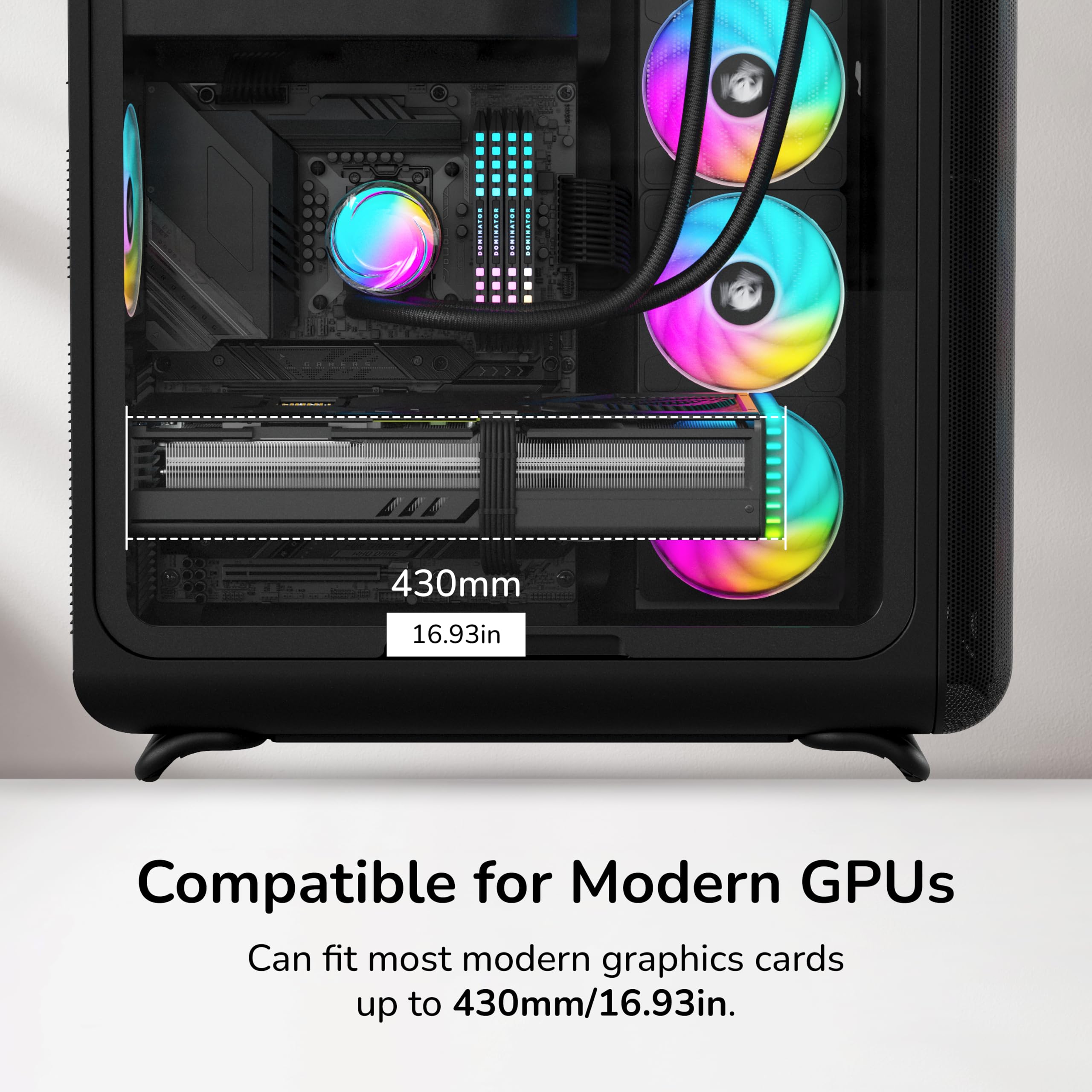 Hyte X50 Modern Performance ATX Mid-Tower etui do gier PC - czarne