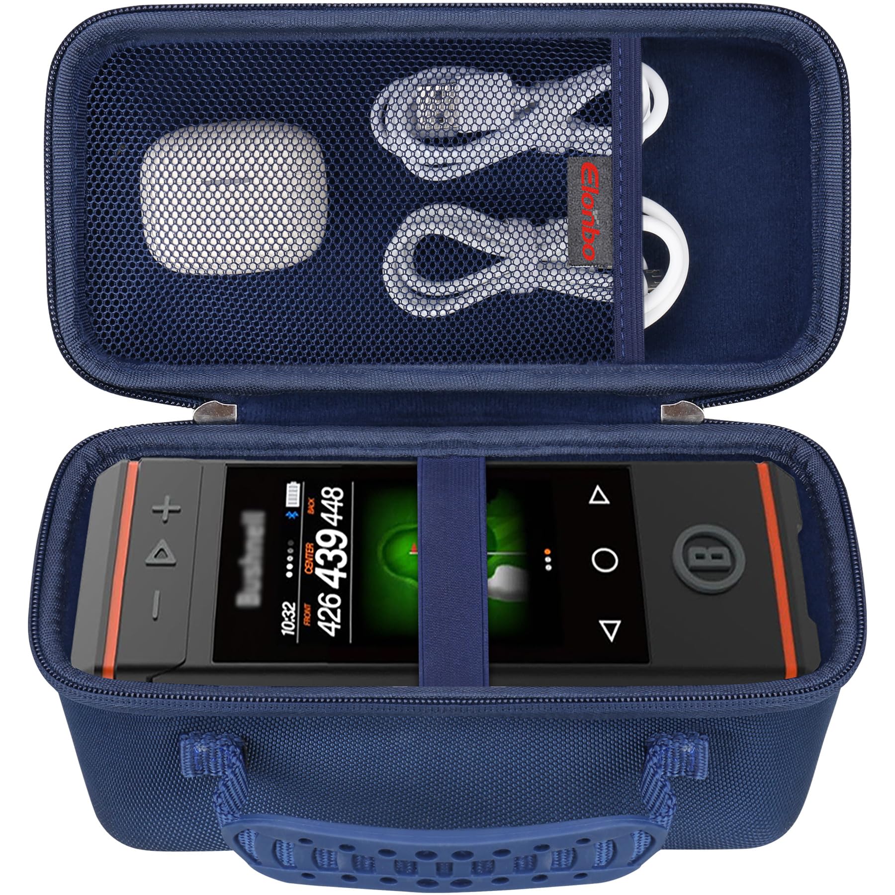 Elonbo Carrying Case ​for Bushnell Golf Wingman HD GPS Speaker, Navy