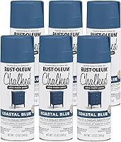 Vista 50 de Rust-Oleum 287722 - Pintura a la tiza ultramate para interiores, 30 onzas, capa superior transparente mate
