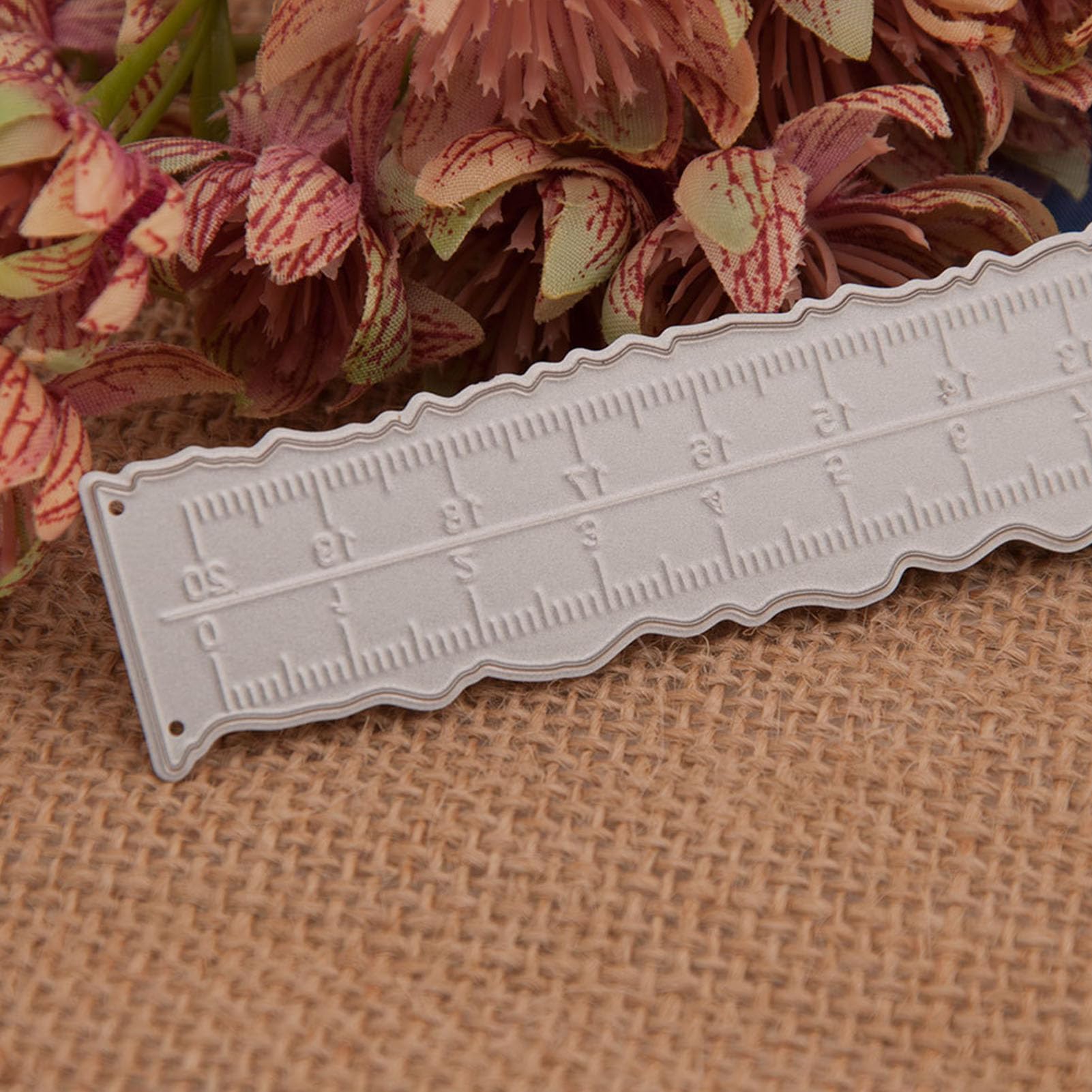 Règle De Déchirure De Papier, Règle De Bord Irrégulier En Acier Au Carbone Mesure Matrice De Decoupe De Gaufrage Pour Cartes Artisanat 94928789