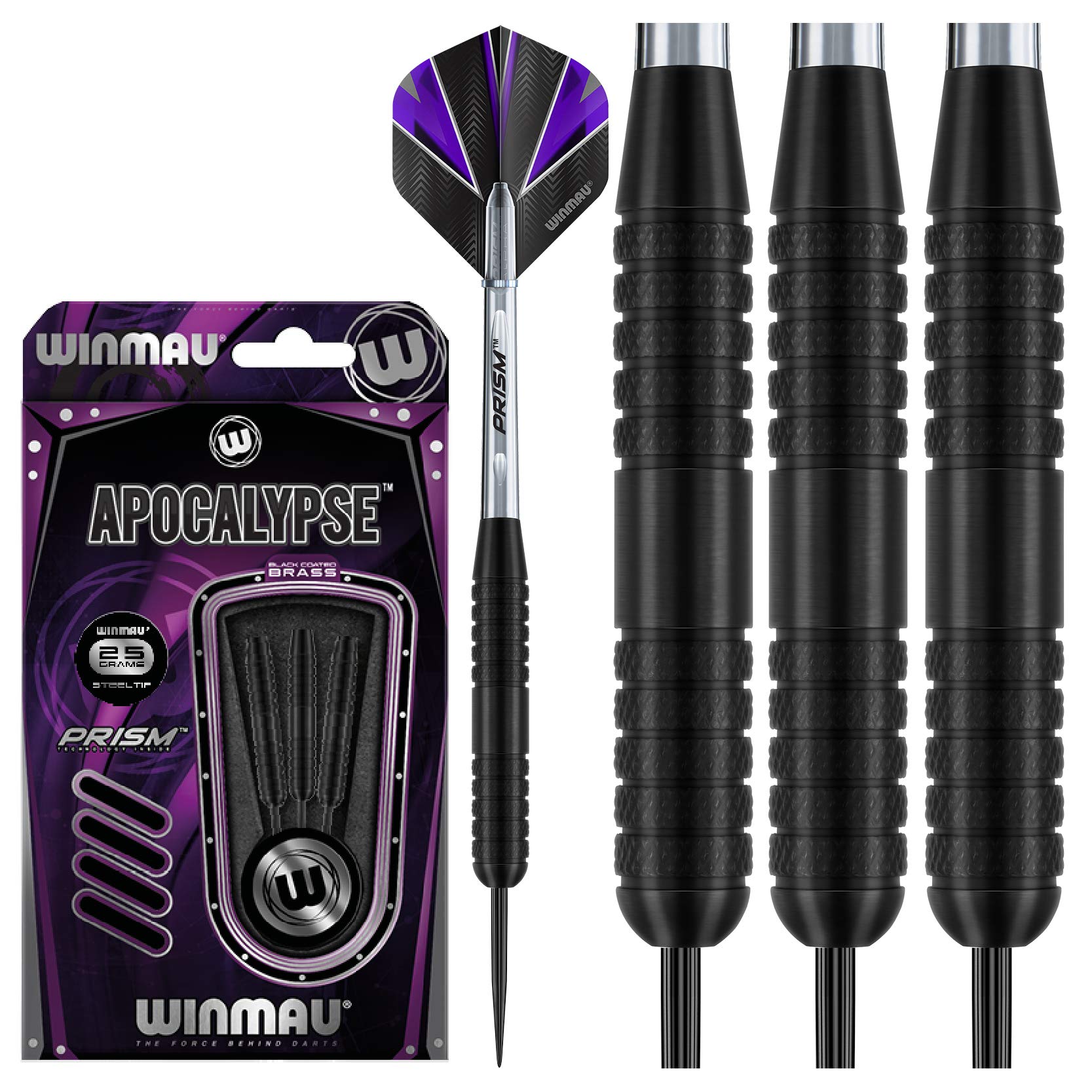 WINMAUApocalypse Brass Softip Darts Set with Flights and Shafts