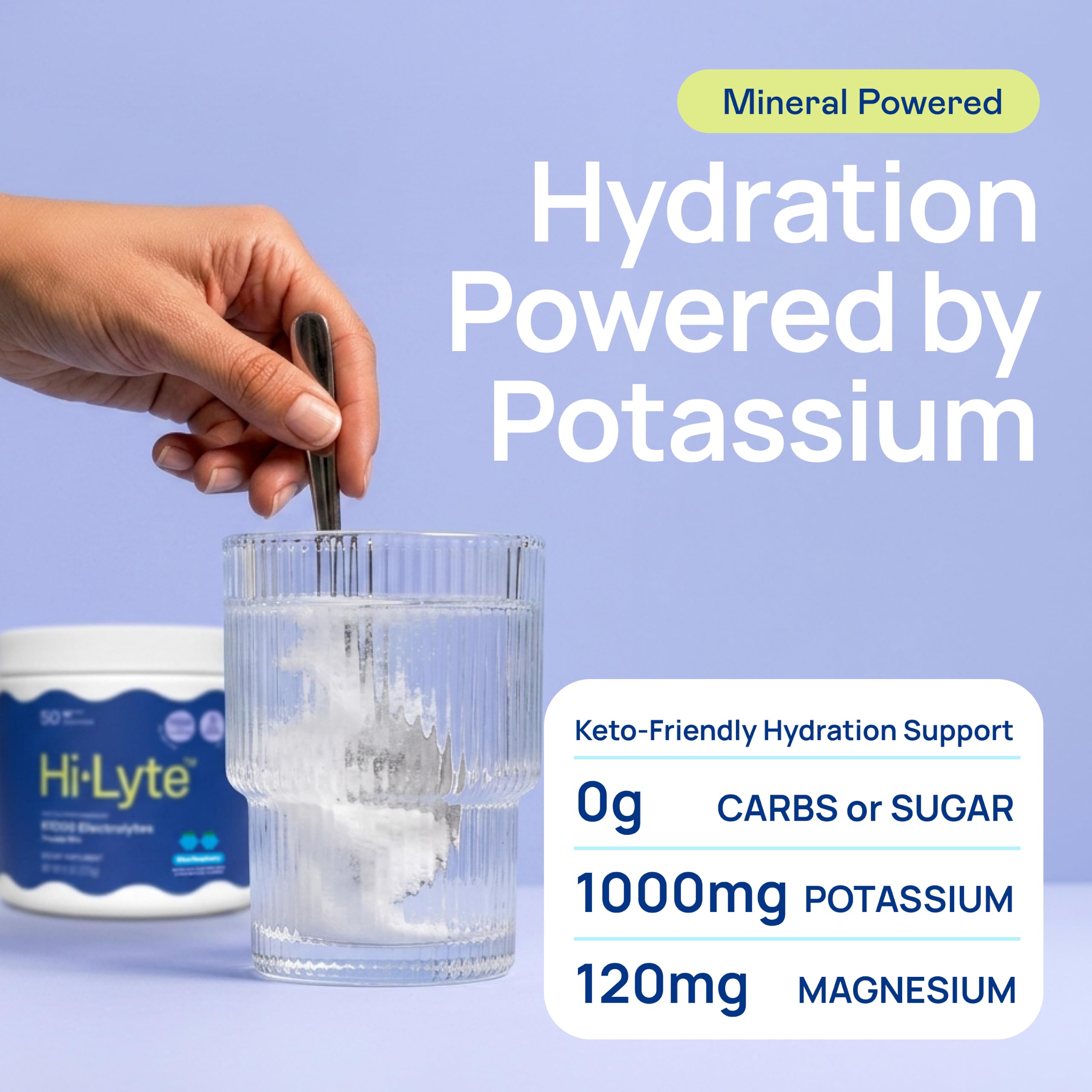 Hi-Lyte K1000 Keto Electrolyte Powder, Grape, 50 Servings — Amazon image 2