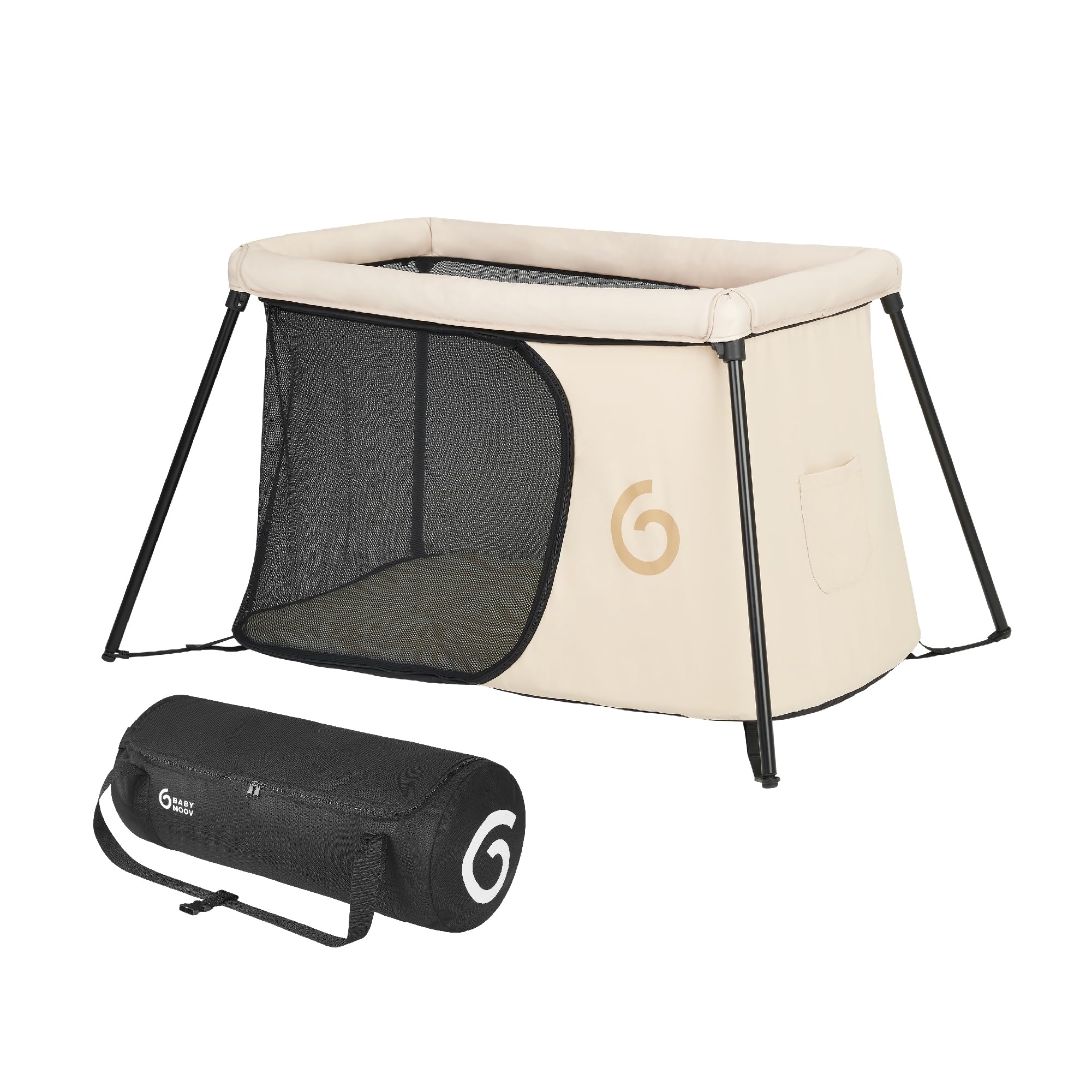 Babymoov Moov & Sleep Travel Cot Sand Infant
