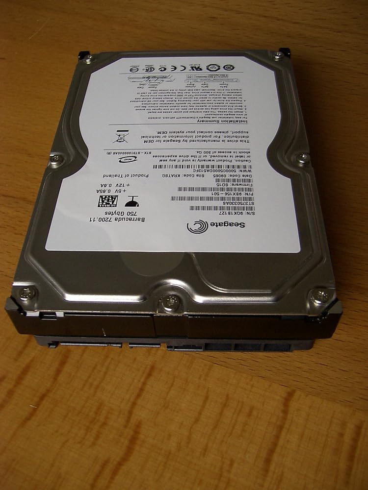 Seagate Barracuda 7200.11 1 TB SATA 32 MB Cache Bulk/OEM Hard Drive thumbnail 4
