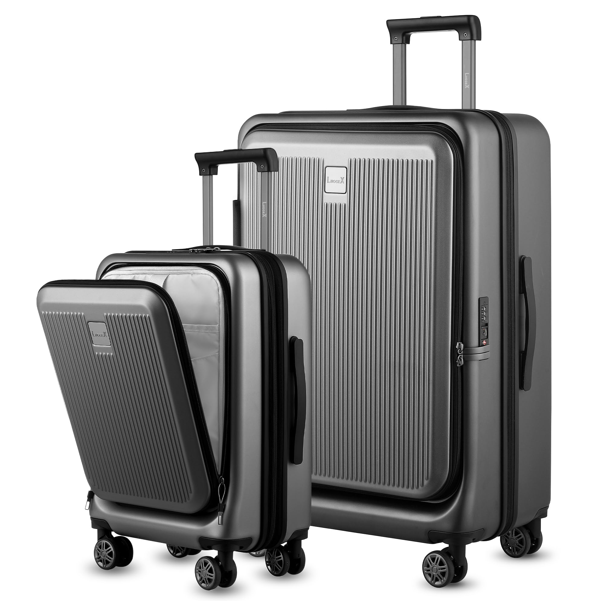 LUGGEX Luggage Sets 2 Piece, 20 Inch Carry On Luggage