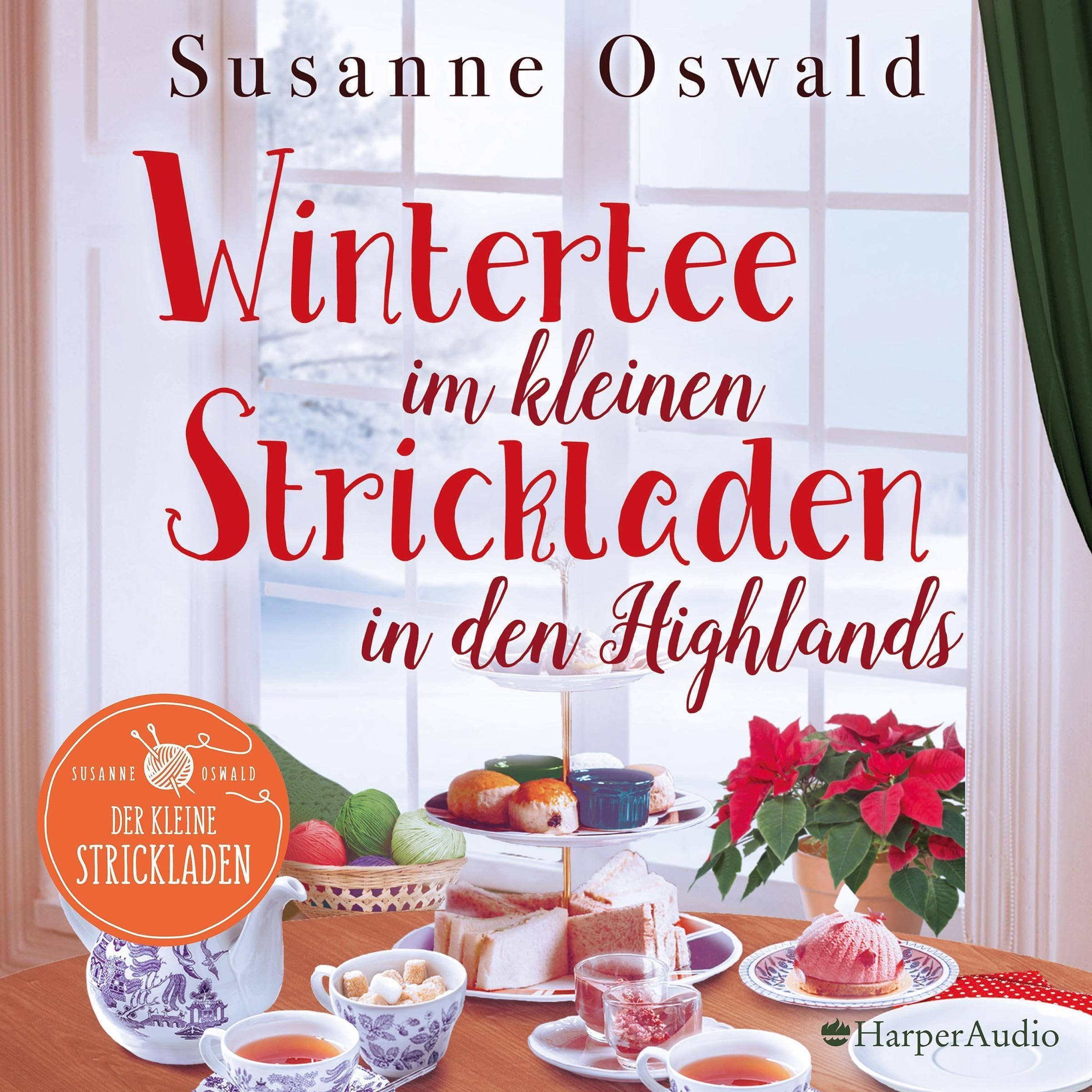 Wintertee im kleinen Strickladen in den Highlands