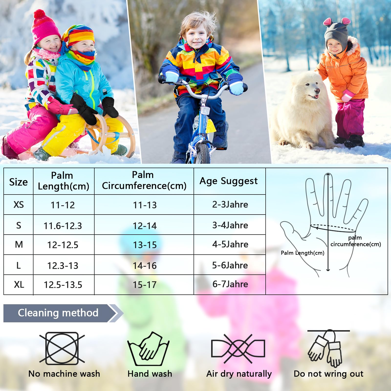 Guanti Termici Bambini Guanti Invernali Termici Per Bambini - Foto 3