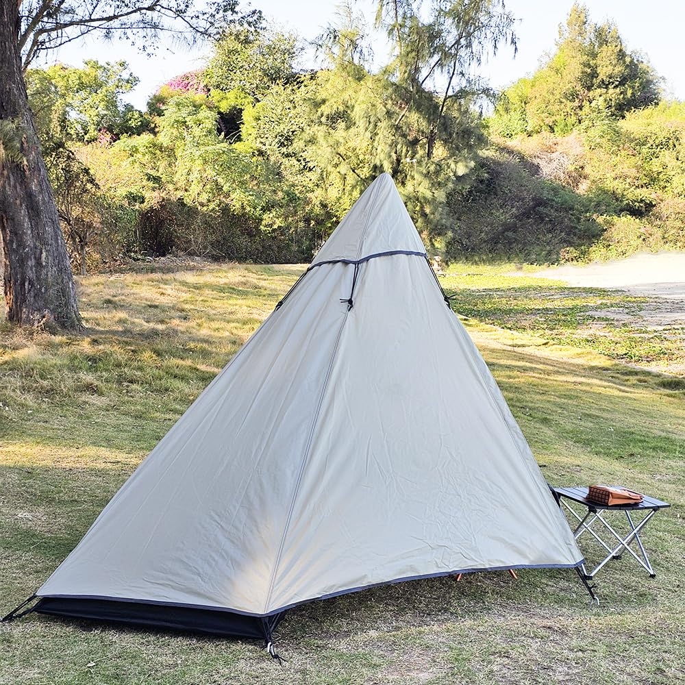 Tenda Campeggio Tenda Ultralight 1 Posto per Camping all'Aperto Escursionismo Trekking