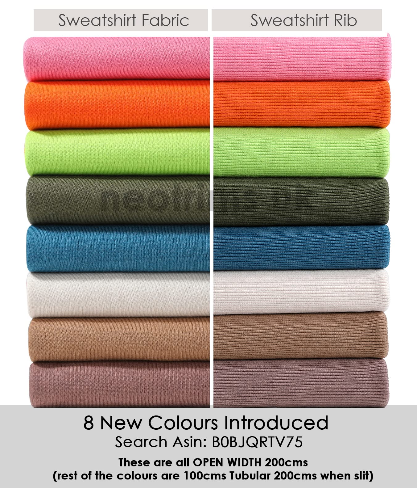 Tkanina bluzowa do ubrań i krawiectwa. 30 kolorów tej bluzy z tkaniny dżersejowej. Zatwierdzone i przetestowane przez szkoły europejskie szczotkowane plecy Hoddy. Lino Linen 10 metrów