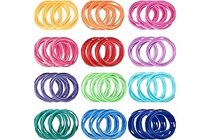 12 Color Loop Potholder Loops: Weaving Loom Loops for DIY Crafts