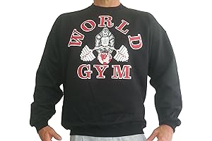 Gold's Gym W801 Sweatshirt - A Durable Classic with a Touch of Nostalgia