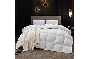 Bedsure Goose Feather Down Comforter King