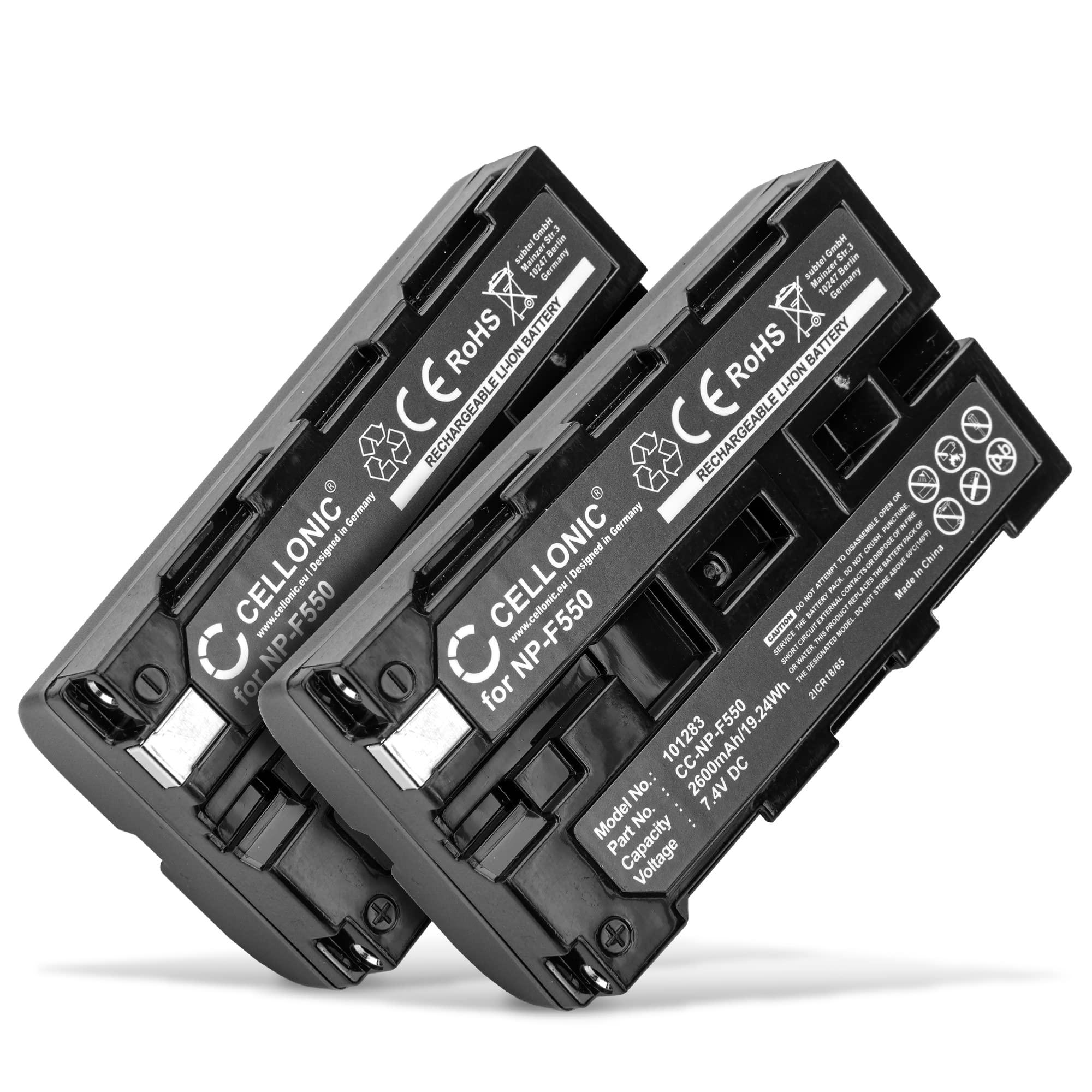 CELLONIC, Battery For Camera Compatible With Sony NP-F750, NP-F330, NP - View #14