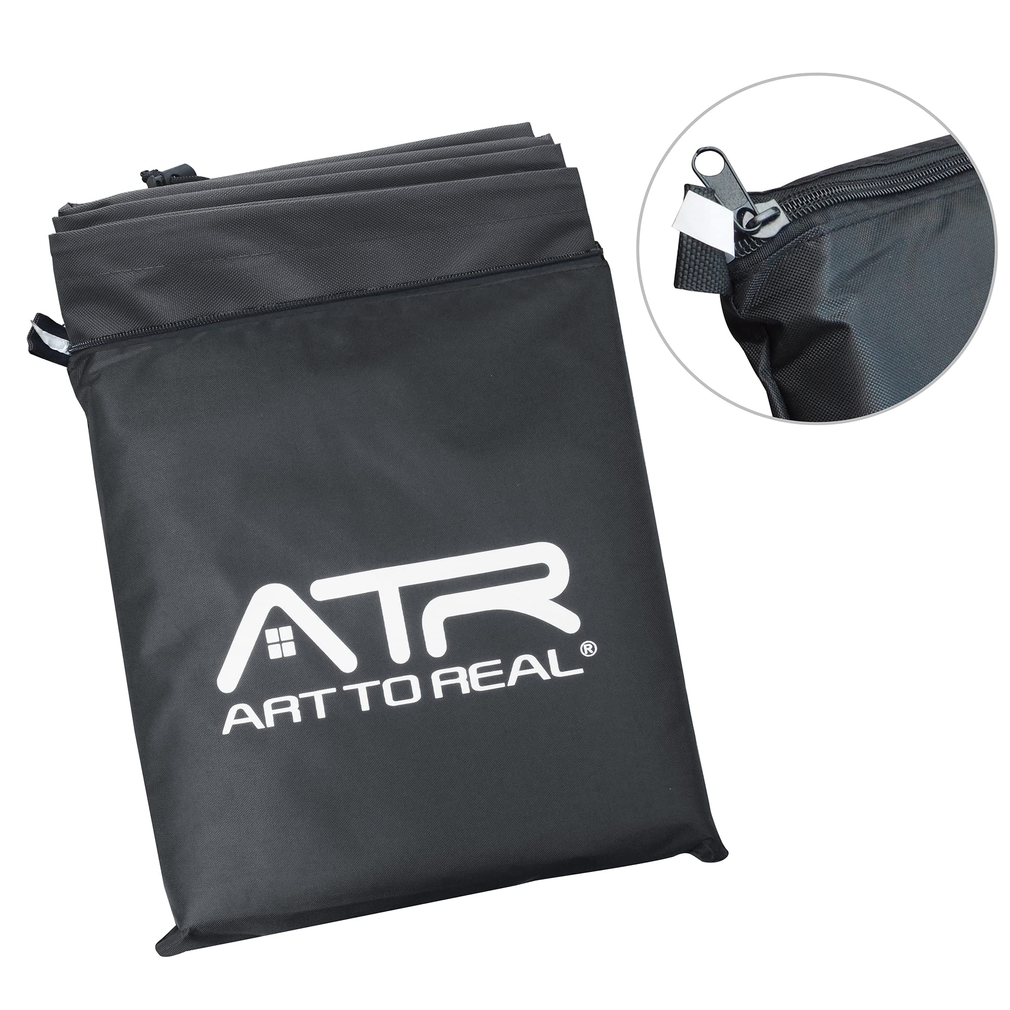 ATR ART TO REAL Gartenstühle Abdeckung, Gartenmöbel Abdeckung Wasserdicht für Gartenstuhl Stuhlüberzug,600D & UV-Beständig Abdeckhülle für Gartenmöbel, 76x80x110cm