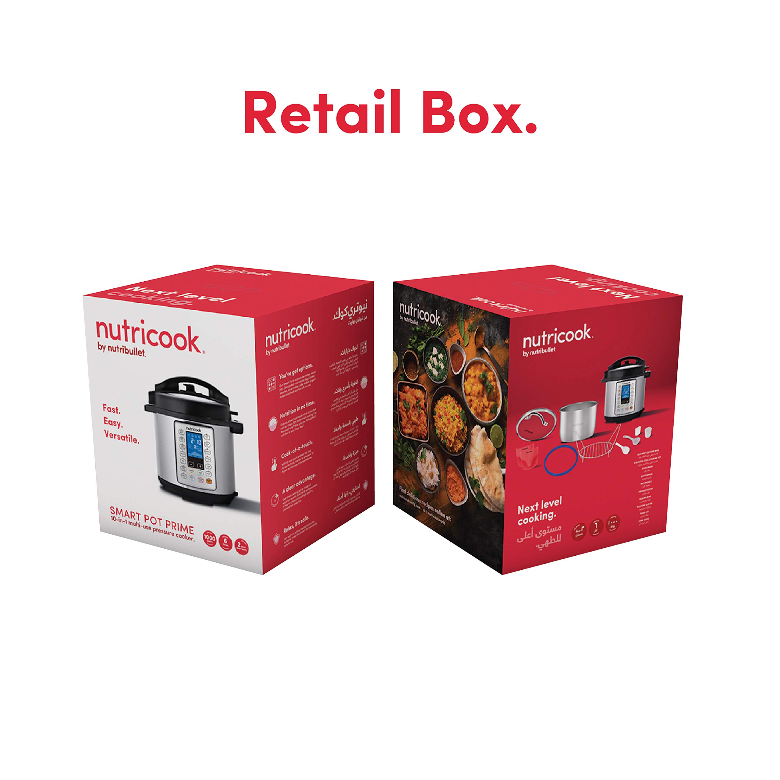 Nutricook Smart Pot Prime by Nutribullet 1000 Watts 10 in 1 Instant