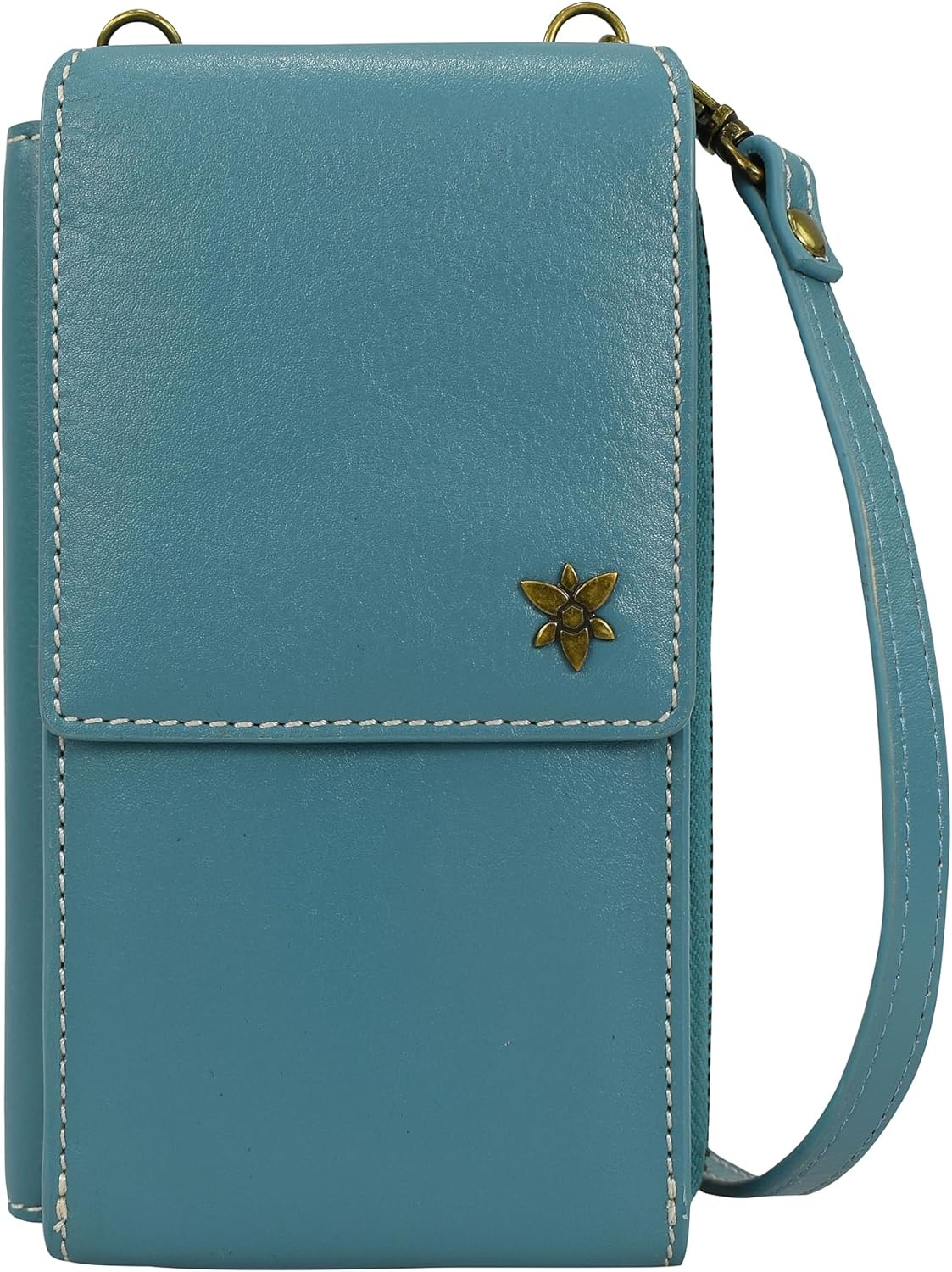 Anna by Anuschka Heritage Collection Women's Genuine Leather RFID Blocking Large Phone Organizer