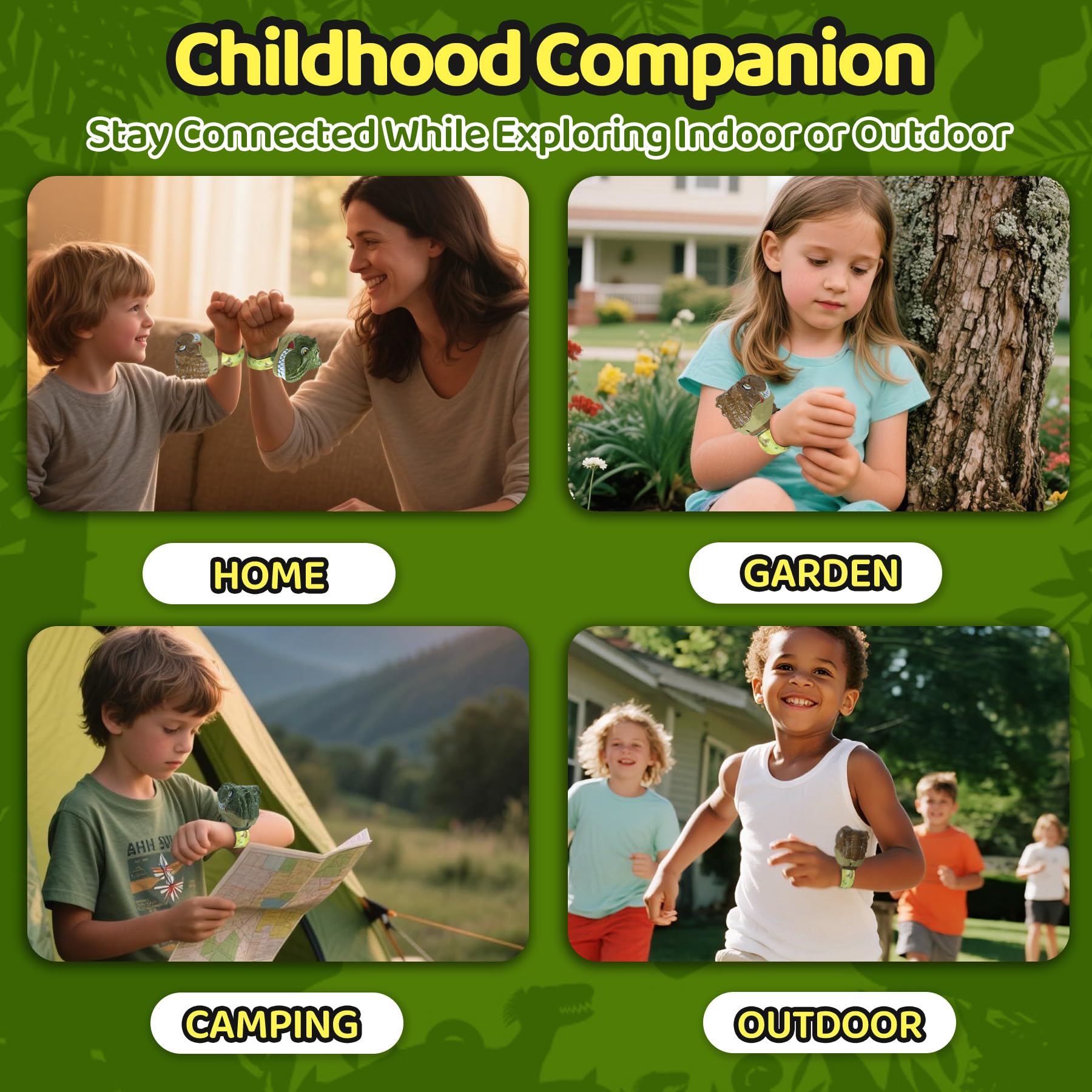 Dinosaur Walkie Talkies for Kids - 2 Pack -7