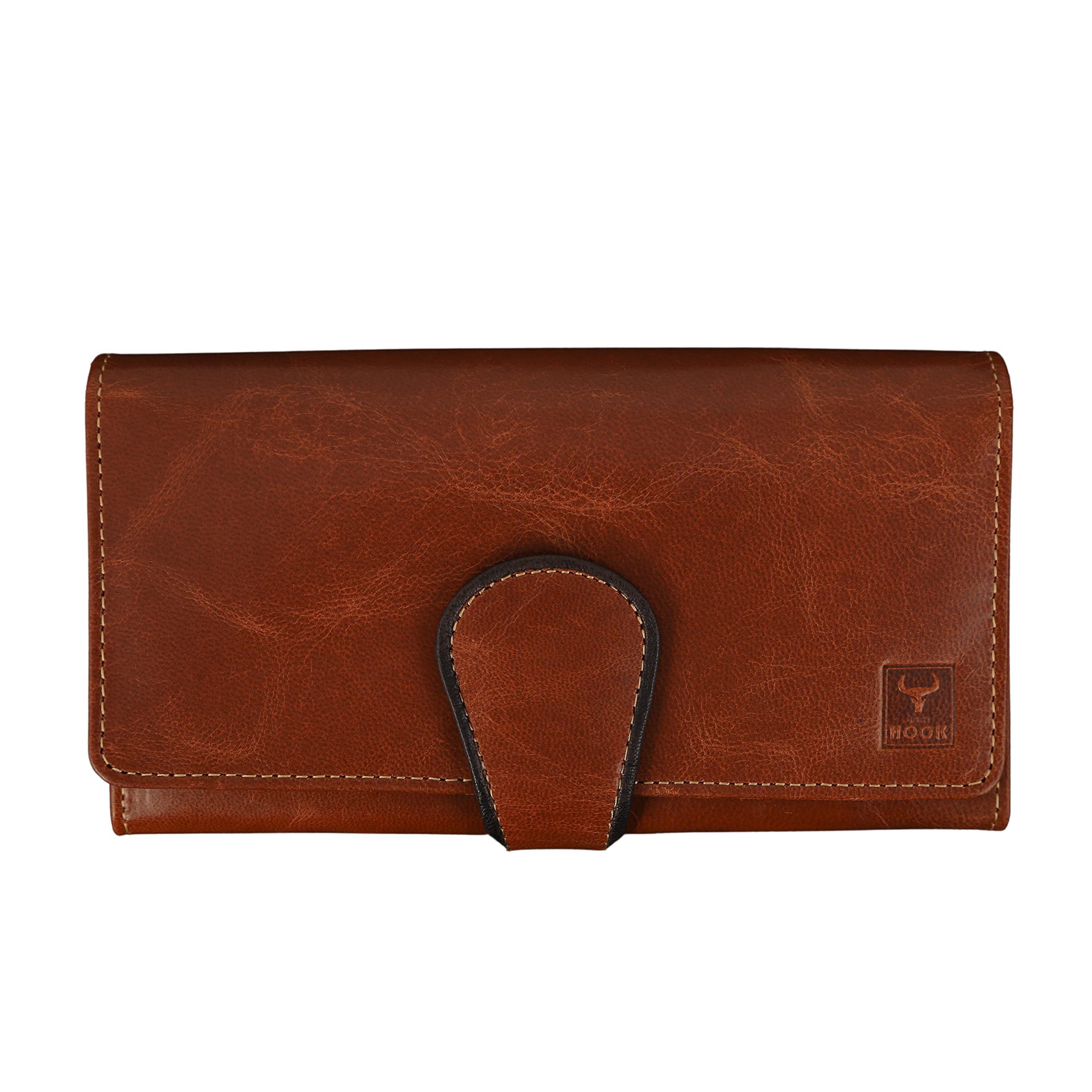 Genuine Leather Wallet for Women with RFID Blocking | Elegant and Classy | Credit Card Holder & Zip Pocket | Foldable Women’s Purse with ID Window & Multiple Card Slots (TAN)-image-40