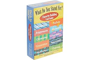 What Do You Stand For? Character Building Card Game