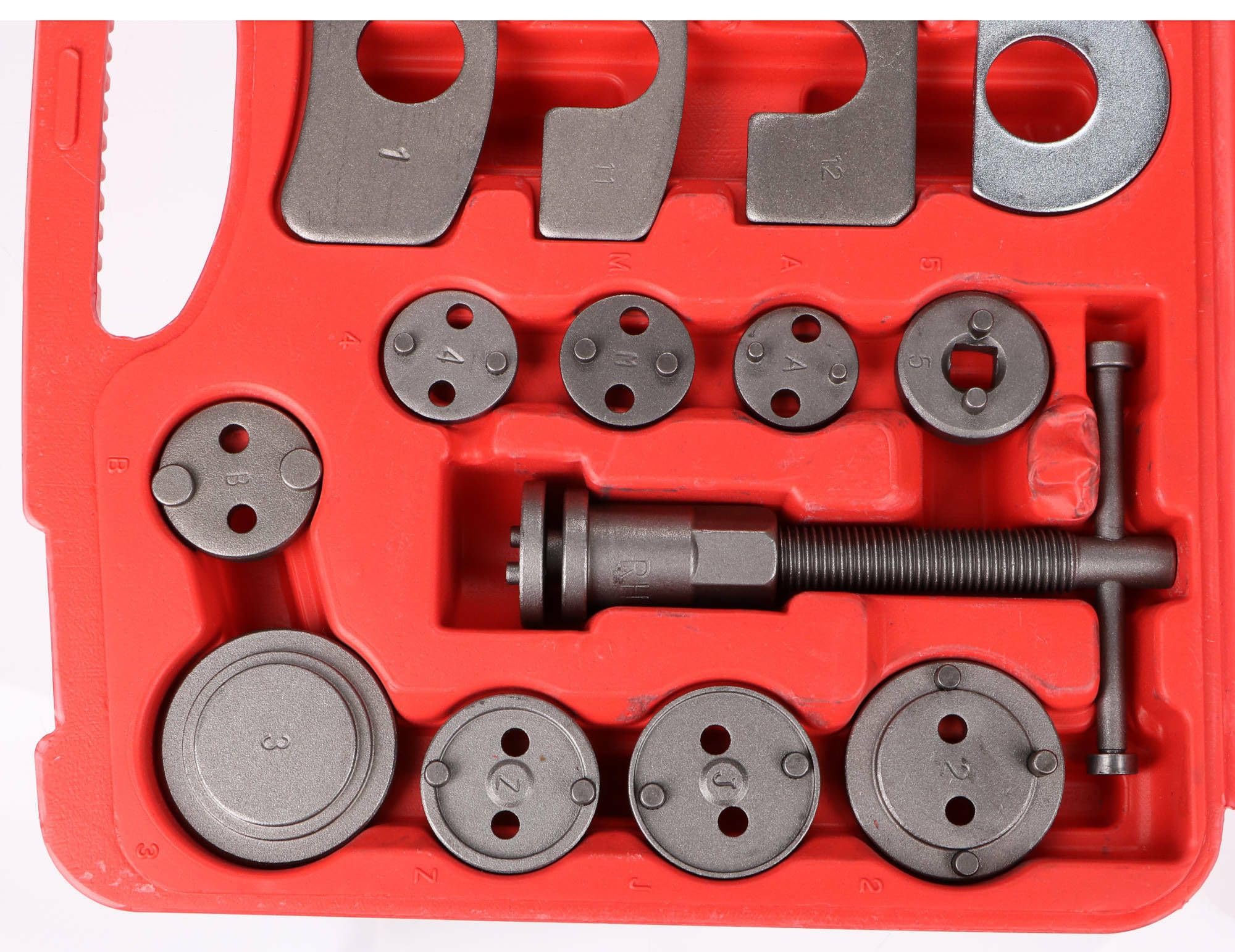Mechanic Brake Set 35 | Juego de reposicionador de pistones de Freno 35 pzs | Reposicionar el pistón de Freno al Cambiar los Discos | Las Zapatas o Las Pastillas de Freno