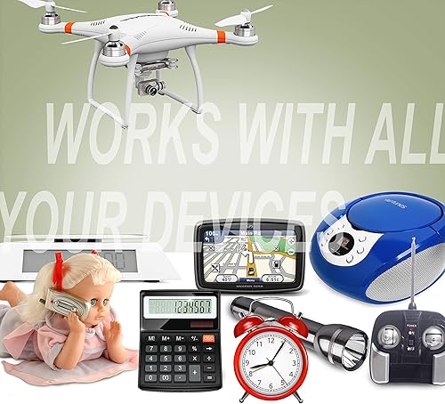 Miniatura 7 de Impecca Baterías de 9 voltios súper alcalinas (12 unidades) Batería de 9 V de larga duración, potencia de alto rendimiento, multiusos, resistente a