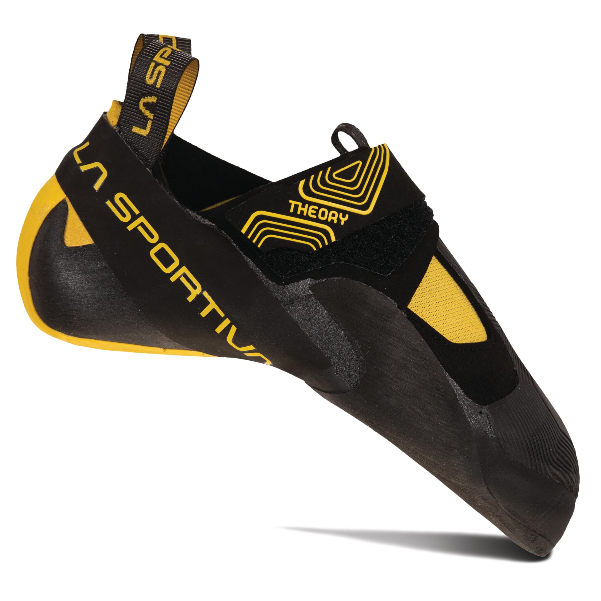 La Sportiva Mens Theory Performance Rock Climbing Shoes, Yellow/Black, 10.5-11