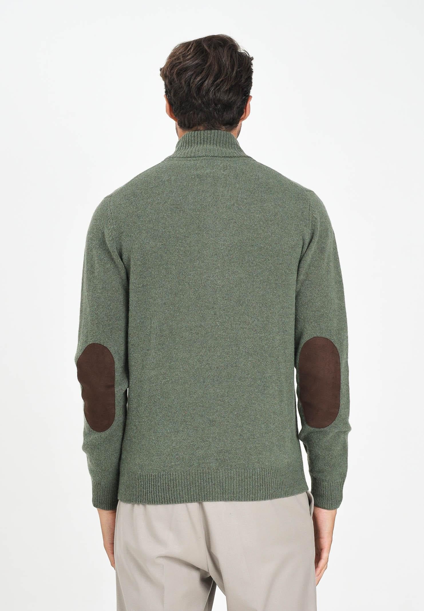 Barbour Patch Zip Through Knitted Jumper, kamizelka męska
