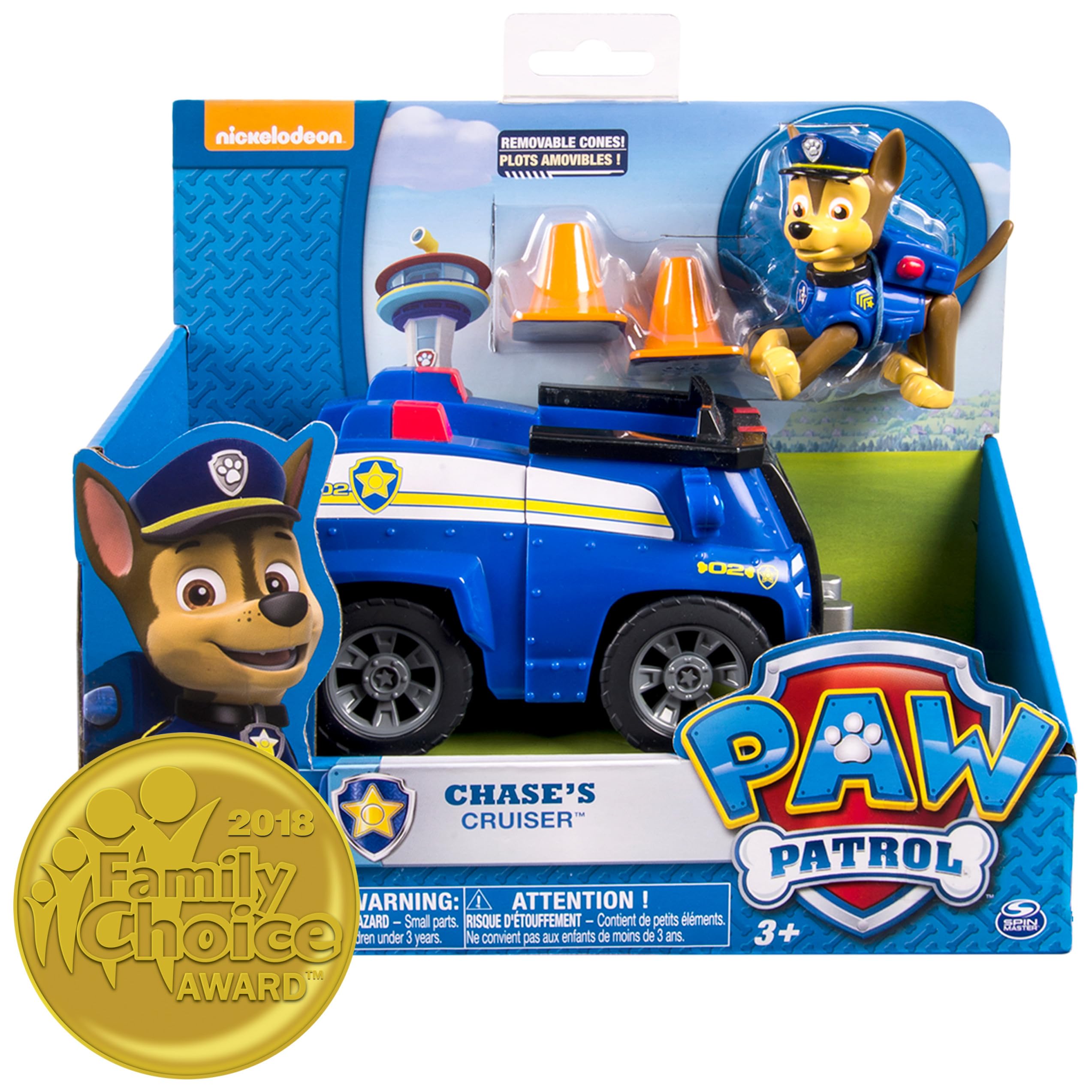 Paw Patrol - Chase's Cruiser (works with Paw Patroller)