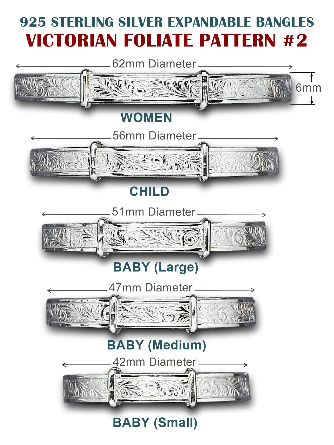 Designer Inspirations Boutique ® Plata de ley (925/1000) plata de ley