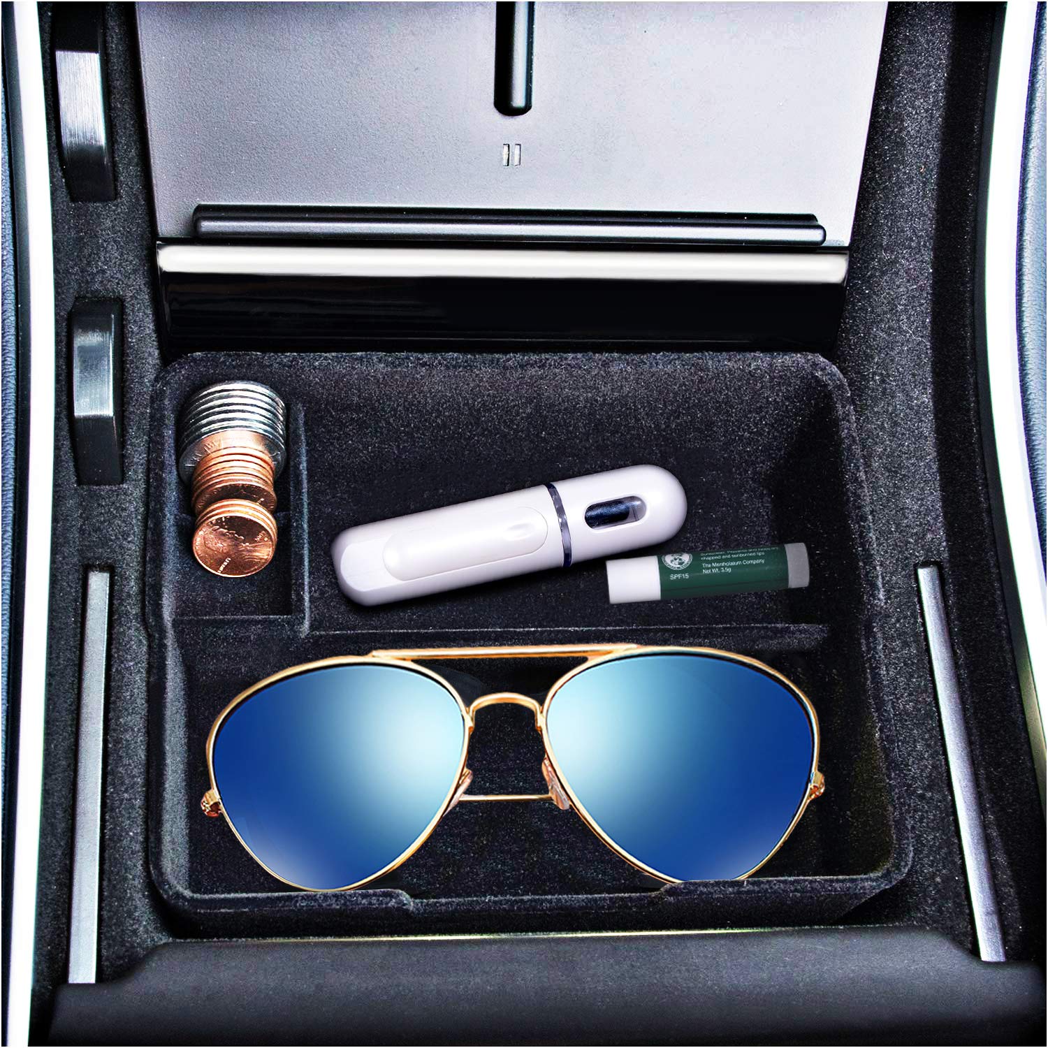 Buy REXUS Tesla Model 3 Center Console Organizer Tray Upgrade