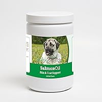 Vista 427 de Healthy Breeds Golden Retriever - Aceite de salmón masticable suave, 90