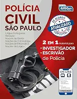 Polícia Civil de São Paulo - PC SP - 2 em 1 - investigador e escrivão de polícia
