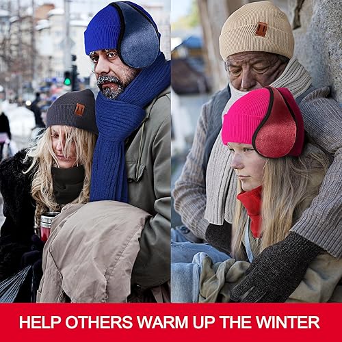 Miniatura 5 de Toulite Juego de 36 piezas de gorro, bufanda y guantes a granel para hombres y mujeres, conjunto de bufanda, gorro de invierno a granel, kit de