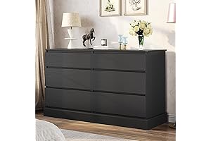 DICTAC 6 Drawers Dresser for Bedroom: The Ultimate Storage Solution