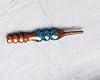 Merit wooden craft Handcrafted Resin epoxy & Wood Mix Crochet Hooks Ergonomic Soft Handle Needles Knit Weave Craft Yarn Different Size, Crochet Hooks, Buy one get Free one. (5.5 mm & 6 mm)