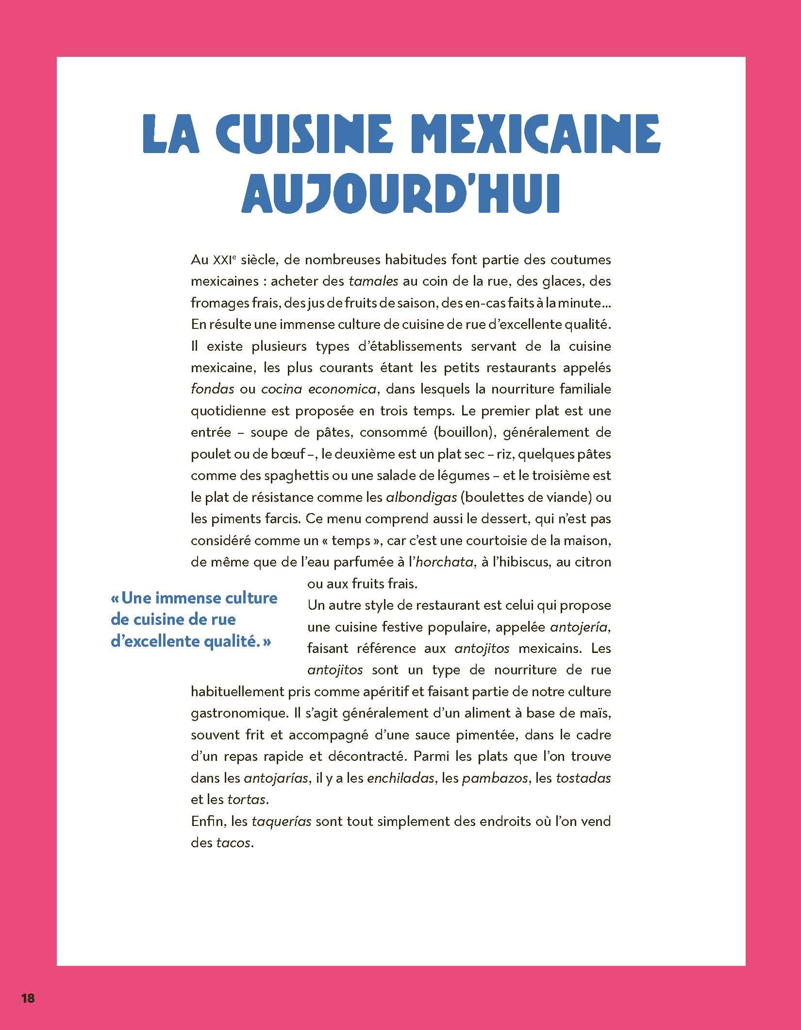 Mexique, les meilleures recettes