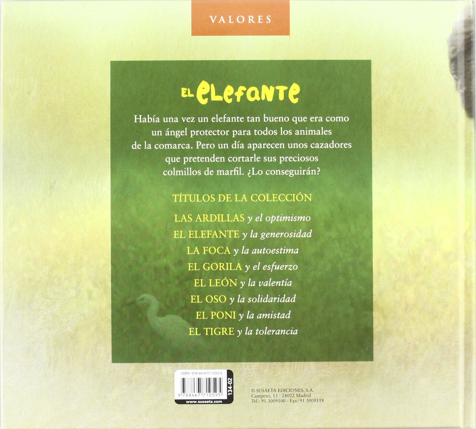 El elefante y La Generosidad (Valores)