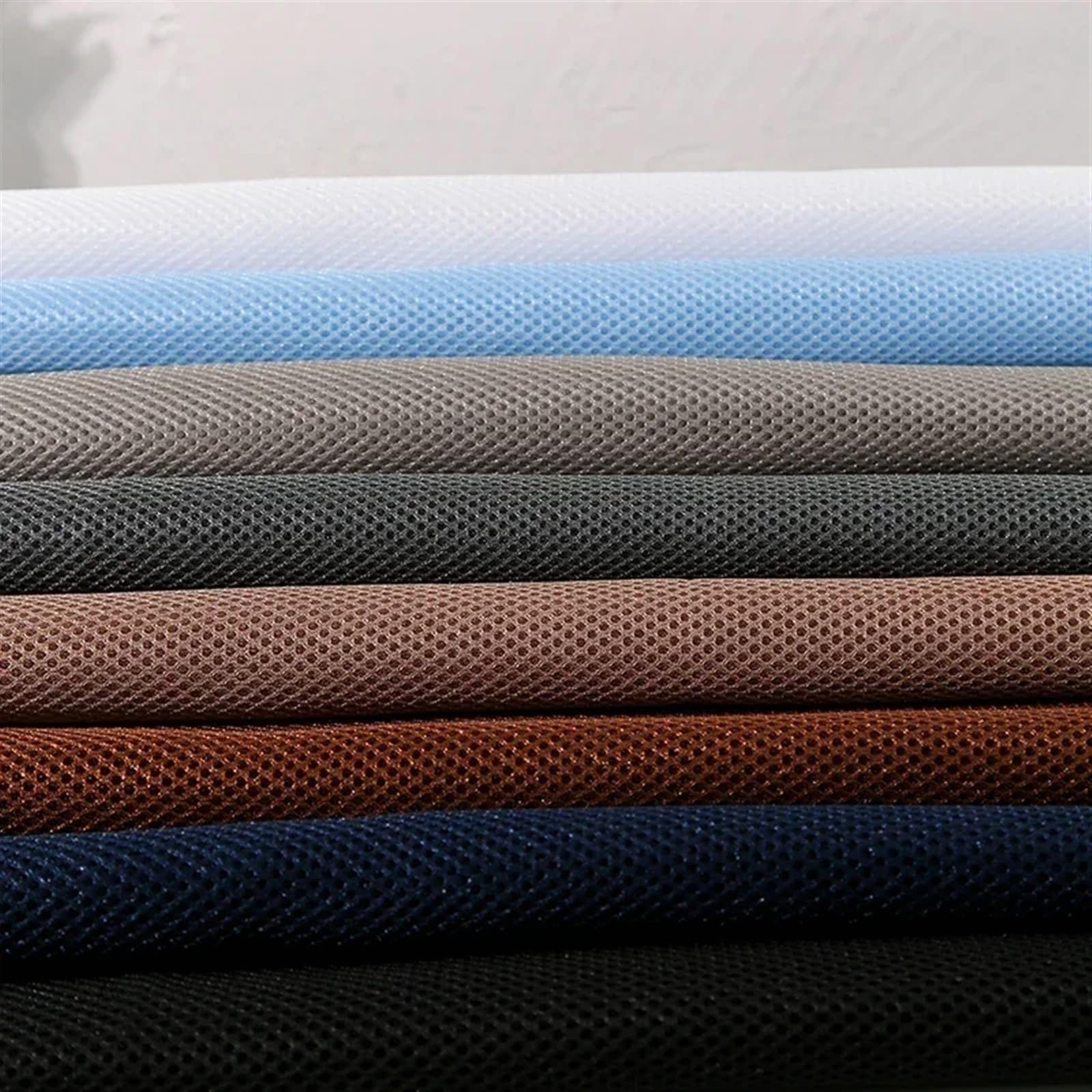 Tela de malla para rejilla de altavoz, Rejilla de tela for altavoz estéreo, transpirable, 3D, 160 x 200 cm/160 45 cm, TJ8690(9 navy blue,160x45cm)