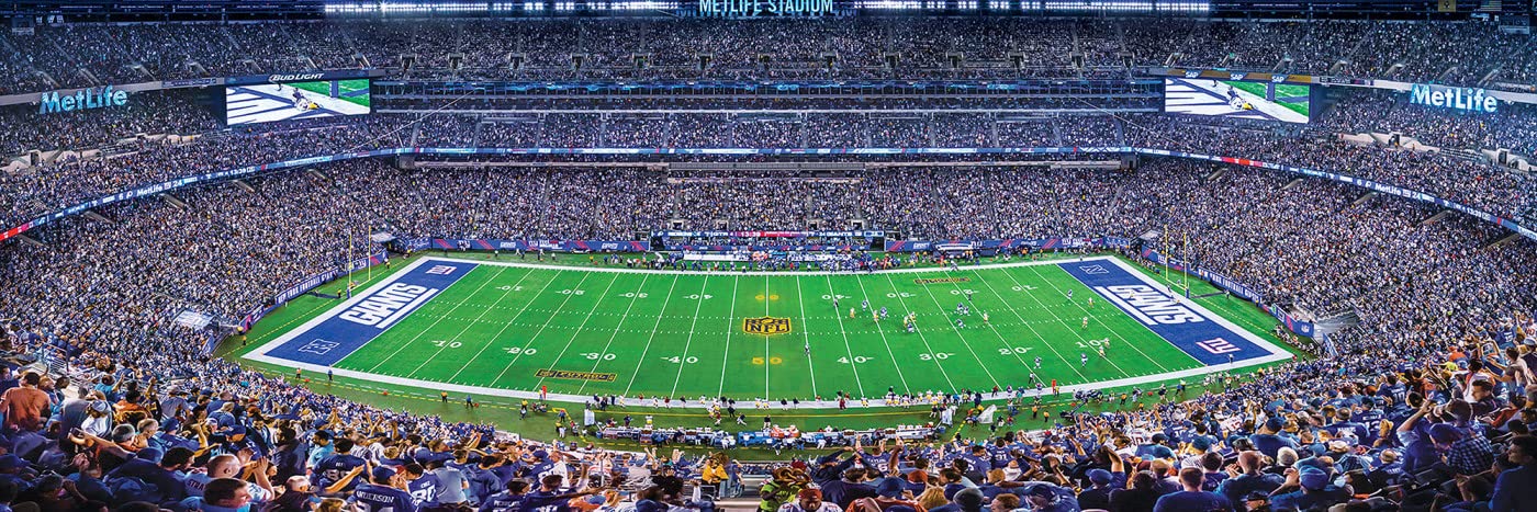 MasterPieces NFL Adult Jigsaw Puzzle, New York Giants Stadium, 1000 Pieces