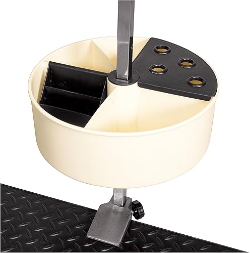 Master Equipment Organizador de herramientas de aseo Sidekick II, color blanco