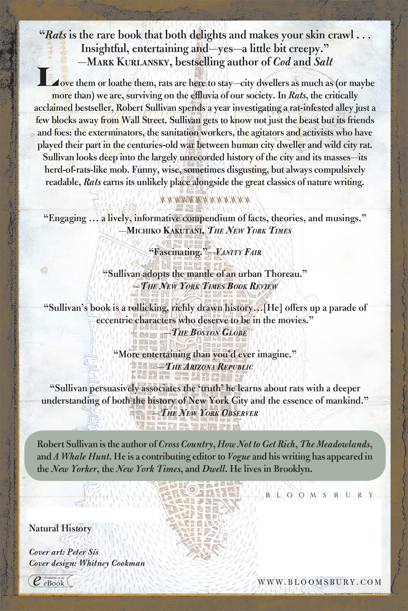 Rats: Observations On The History And Habitat Of The City's Most Unwanted Inhabitants