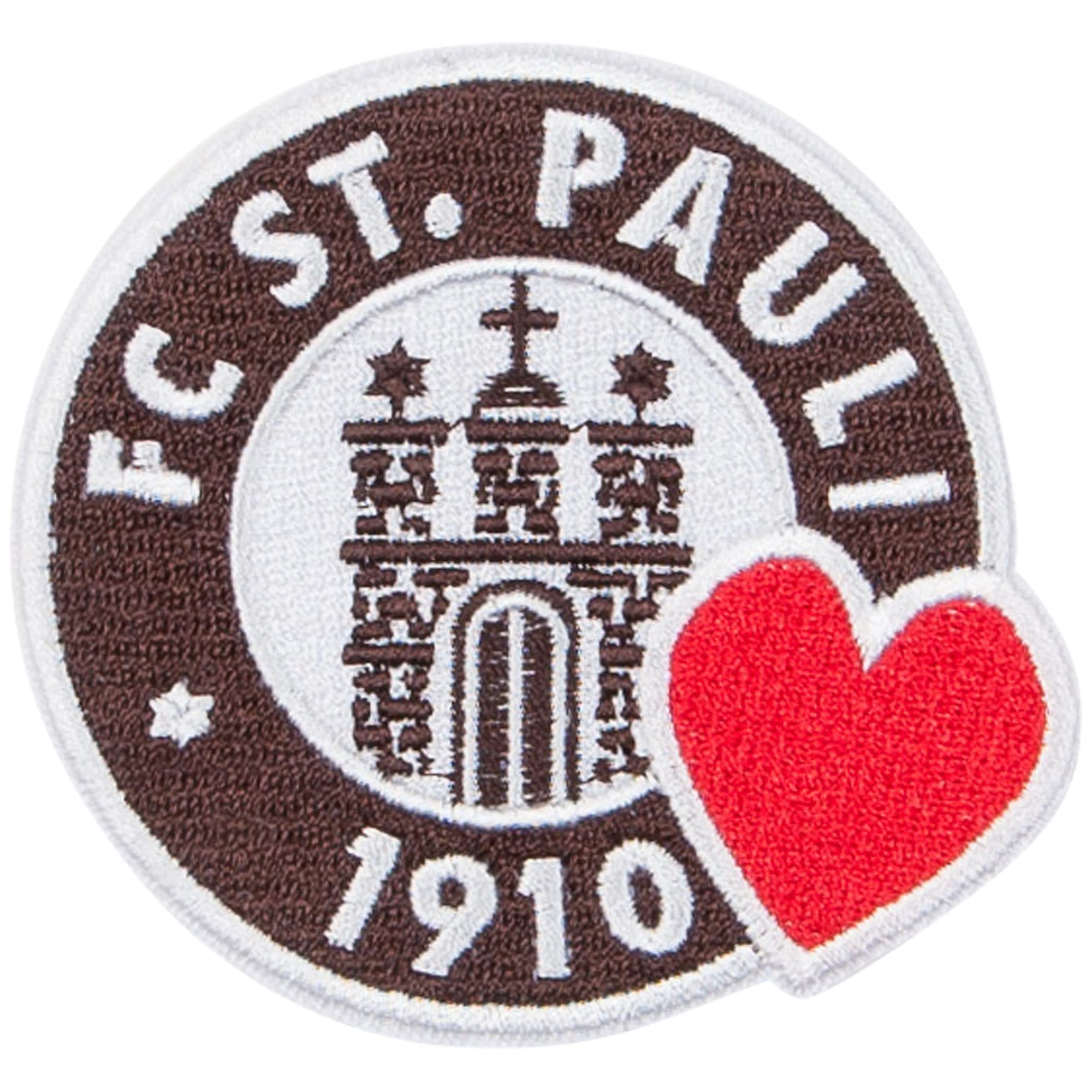 FC St. Pauli Aufnäher Patches Set (6 Stück)