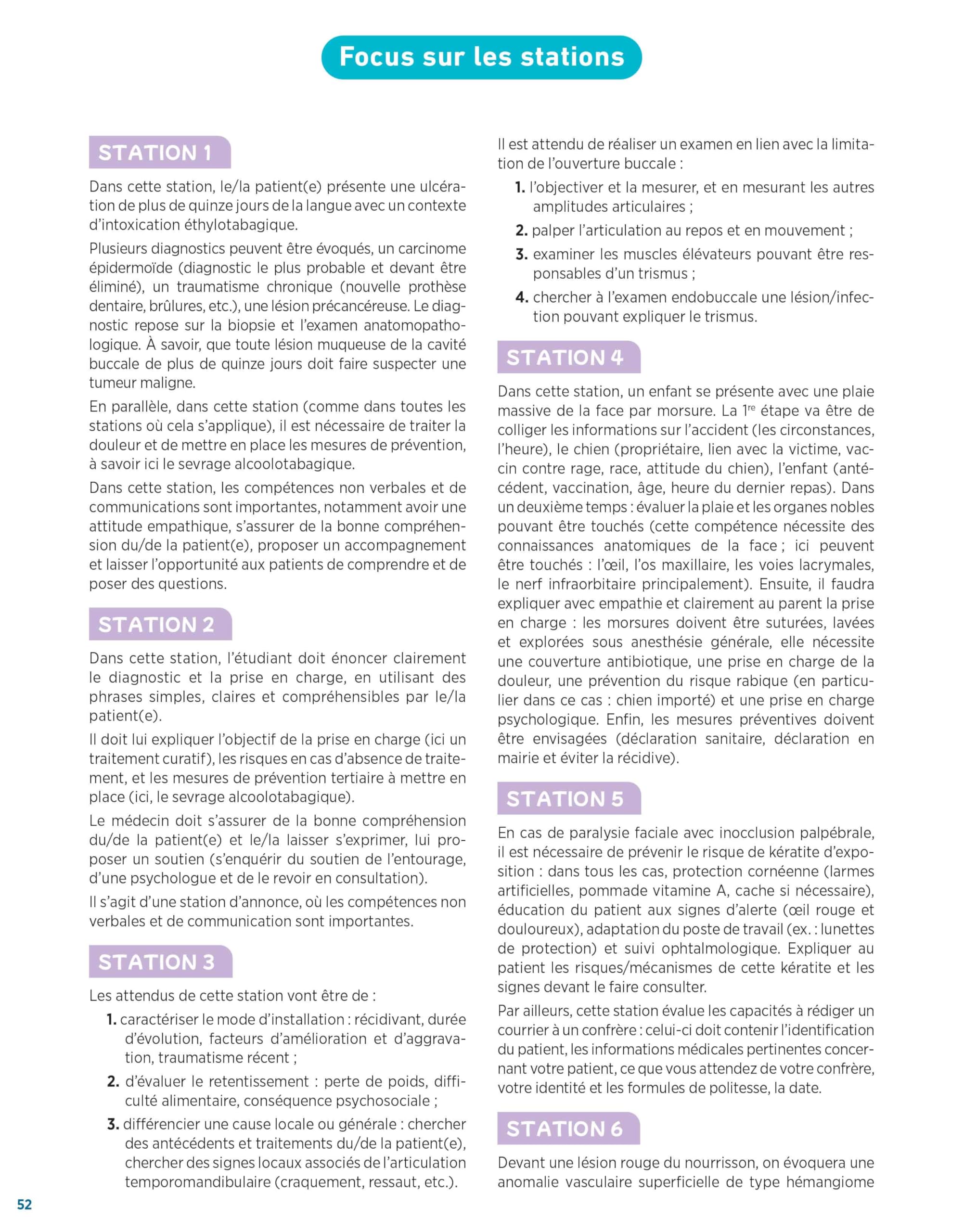 ECOS La compil' 2 - Chirurgie maxillo-faciale/Gériatrie/Médecine cardiovasculaire/Médecine intensive: Chir Maxillo Fac Geria Med Car