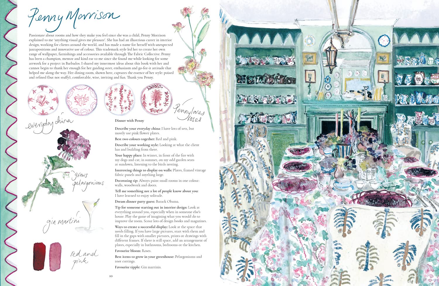 SJ Axelby’s Interior Portraits: Homes of leading creatives explored through gorgeous watercolour painting